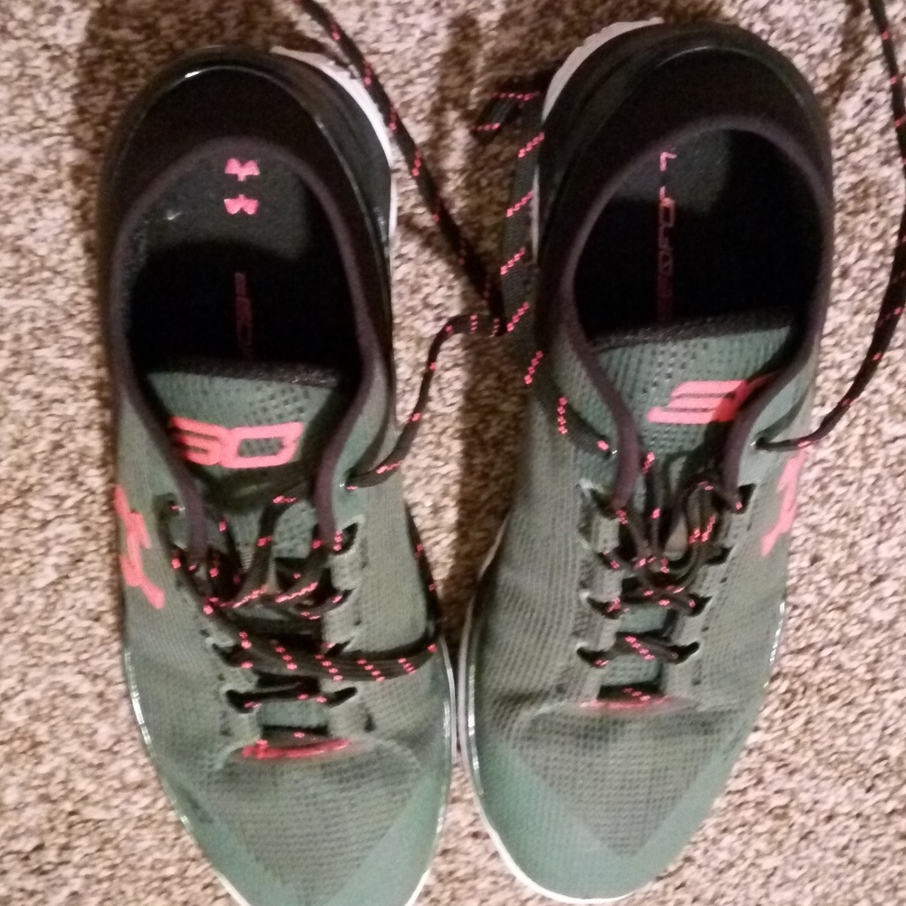 Curry 2 Low US 11.5 green